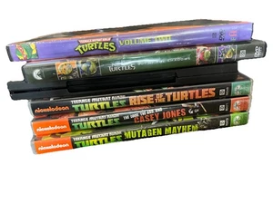Teenage Mutant Ninja Turtles DVD Kids Family  set of 6 movies tmnt used - Bild 1 von 9
