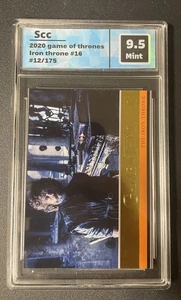 Rittenhouse 2020 Juego de Tronos El Trono de Hierro Oro #12/175 Calificado 9,5 Scc - Imagen 1 de 2