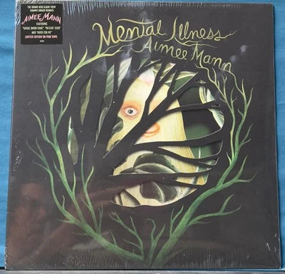 AIMEE MANN MENTAL ILLNESS~SEALED ORIG 2017 LE PINK VINYL LP~HYPE STICKER~ALT-ROC - Image 1 of 3