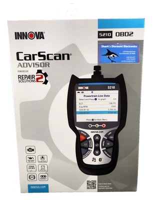 Innova 5210 0B02 Carscan Advisor Repair Solutions 2 - NUEVO/CAJA ABIERTA - ENVÍO GRATUITO Foto 1 de 3