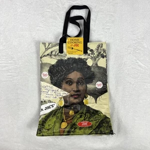 Bolso de Mano Trader Joe's Eco Reutilizable Compras Comestibles Cocina en Casa con Manchas Joe - Imagen 1 de 14