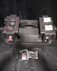 New Group 24 Trolling Motor Smart Battery Box Waterproof Case w/USB & DC Ports - Picture 1 of 7
