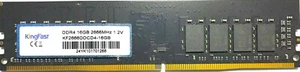 KINGFAST 16GB DDR4 2666 PC4 21300MHz Desktop RAM KF2666DDCD4-16GB - Picture 1 of 1