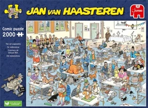 Jumbo Cat Pageantry by Jan van Haasteren 2000 piece cartoon jigsaw puzzle - Picture 1 of 2