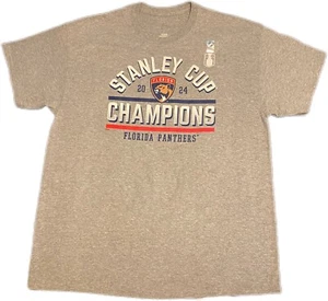 Florida Panthers Fanatics Stanley Cup Champions Rush T-Shirt - Size S-5XL - Picture 1 of 1
