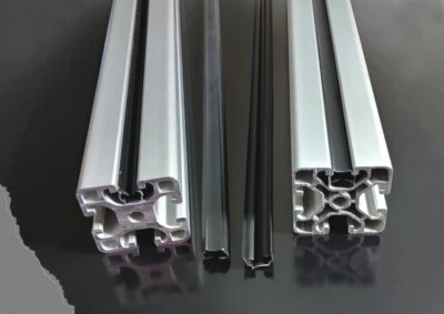 Abdeck- / Einfassprofil Nut 8 für 40x40 & 40x80 & SUPERLEICHT Nut 8 Aluprofile