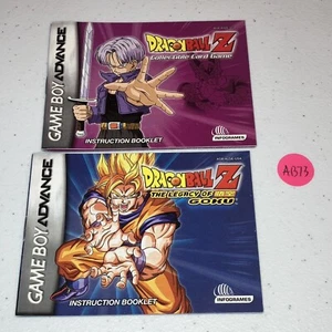 DragonBall Z The Legend of Goku & Collectible Card Manuals Only Bundle AB73 - Picture 1 of 2