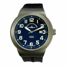 Zeno-Watch Basel Wristwatch Men Pilot Quartz Silver White New W/Box, Manual
