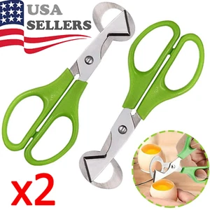 Quail Roast egg scissors Cut eggshell scissors eggshell opening divider scissors - Picture 1 of 17
