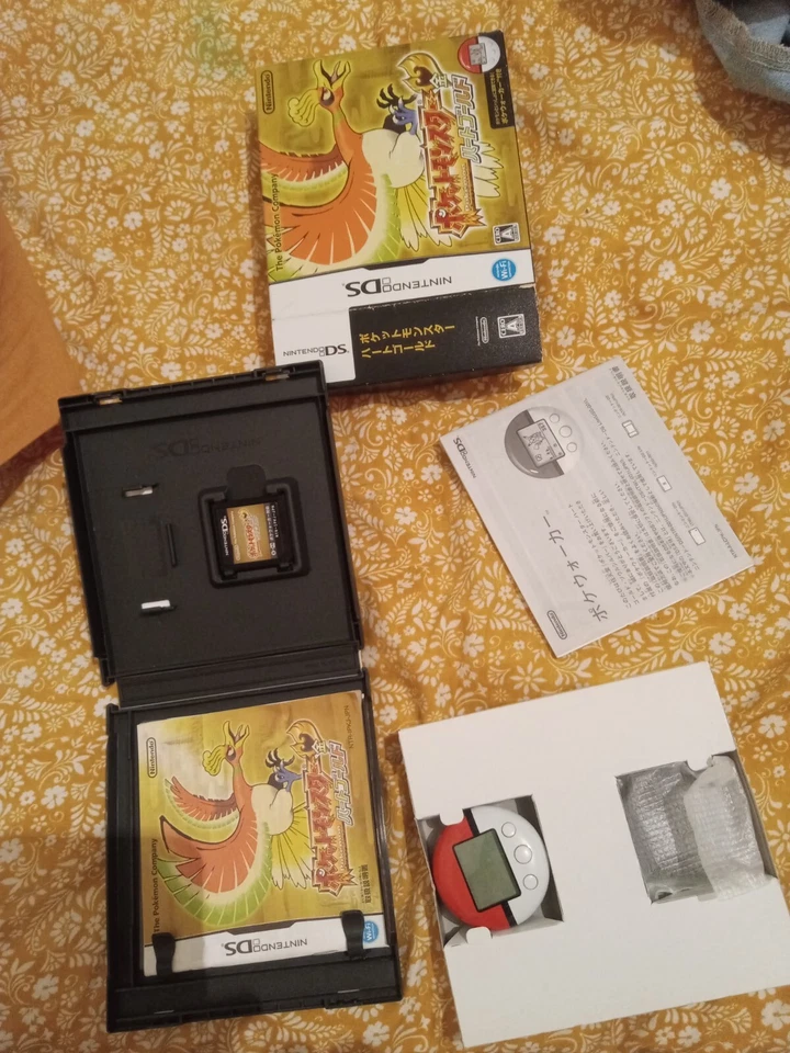 Pokémon: HeartGold Version Japanese Edition (Nintendo DS, 2010) + pokéwalker - Image 1 of 1