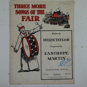 THREE MORE SONGS OF THE FAIR easthope martin , medium voice , vocal score - Picture 1 of 1