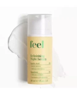 FEEL BEAUTY Refinishing Night Serum 1 oz 30ml Full Size ~ Brand New!! 🧡 - Picture 1 of 1