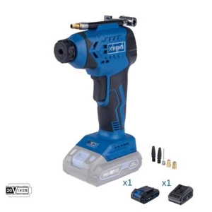 Compressore portatile 20v batteria 2.0Ah caricabatteria ixes Scheppach c-ac20-x - Picture 1 of 8
