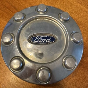2005-2016 Ford Super Duty 250 350 8 Lug Chrome Center Wheel Center Cover - Picture 1 of 4