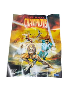 Sega Genesis Eternal Champions Promo Poster Insert 16,5" x 20,5" - Bild 1 von 4