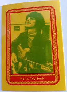 5cm x 7cm JOHN SMITH & SON Promo Pop Card No.14 ROGER McGUINN Of THE BYRDS MINT - Picture 1 of 2