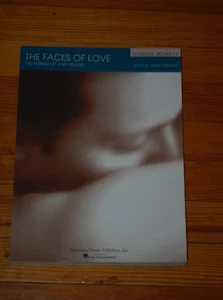 The Faces of Love-Complete, Books 1-3-Voice and Piano-Brand New - Picture 1 of 2
