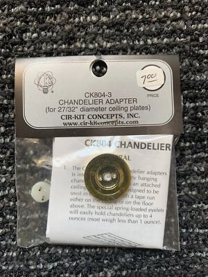 "Adaptador de araña Cir-Kit #CK804-3 escala 1"" para placas de techo de 27/32""" Foto 1 de 2