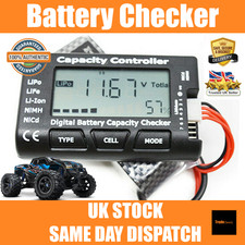 Battery Tester | Cell Capacity Voltage Balance Checker LiPo LiFe Li-ion RC Car