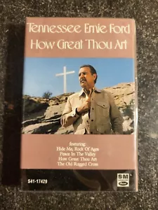 Tennessee Ernie Ford-How Great Thou Art Cassette New/Sealed No Promo Marks - Picture 1 of 2