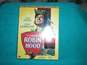 The Adventures of Robin Hood. Errol Flynn Olivia deHavilland. - Picture 1 of 5