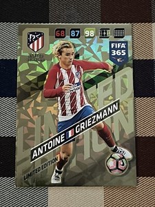PANINI ADRENALYN XL FIFA 365 2018 ANTOINE GRIEZMANN LIMITED EDITION