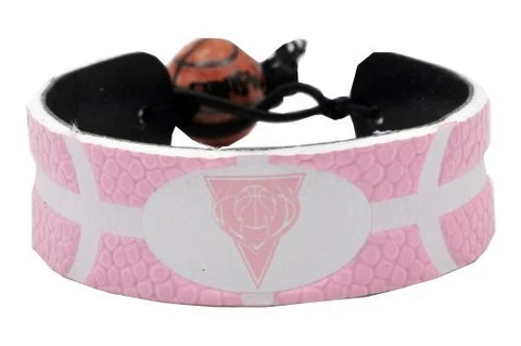 Milwaukee Bucks Logo NBA Basketball Leather Pink Bracelet Cover