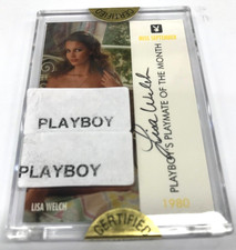 1997 PLAYBOY SEP PLAYMATE #81 LISA WELCH COLLECTORS MEMBERS AUTOGRAPH CARD
