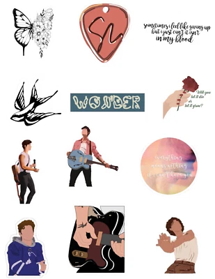 Shawn Mendes Sticker Pack