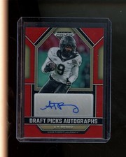 2023 Panini Prizm Draft Picks Red A.T. AT Perry Auto Autograph Rookie RC #d 99