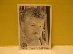 Tarjeta coleccionable de autor de librería #586 LOREN D ESTLEMAN 2003 para POISON BLONDE - Imagen 1 de 2