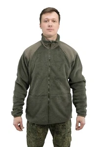 Jacket Fleece (3st layer) VKPO (VKBO) Khaki Hunting Russian Army Original - Picture 1 of 5