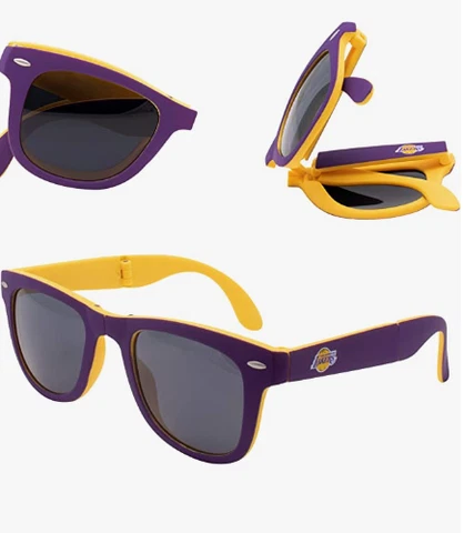 Los Angeles Lakers Folding Sunglasses Cover