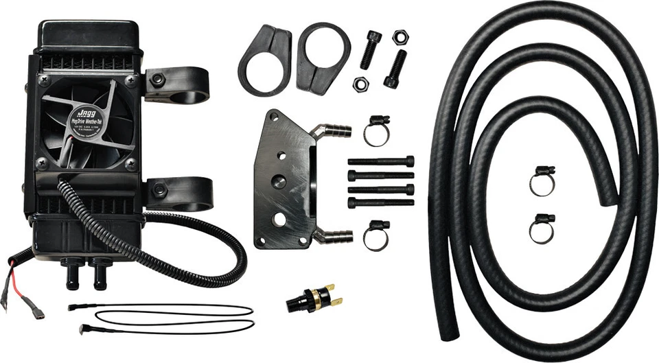 Enfriadores de aceite Jagg montaje vertical 10 filas enfriador de aceite asistido por ventilador #761-FP2600 Foto 1 de 1