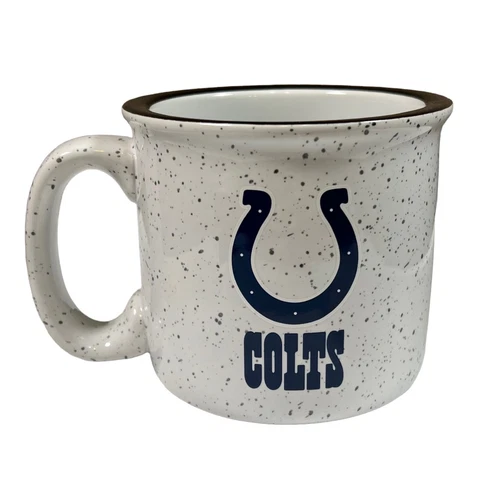 Indianapolis Colts Coffee Campfire Mug 15 Ounces Boelter brands LLC NFL Cover
