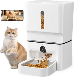 Brand New, Unopened Automatic Cat Feeder with Camera, 1080P HD with Night Vision - Picture 1 of 9