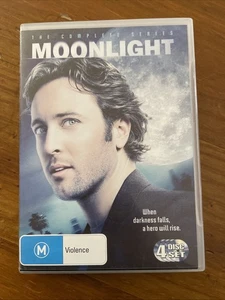MOONLIGHT: THE COMPLETE SERIES Region 4 DVD TV SHOW V Good Condition FREE POST - Picture 1 of 3