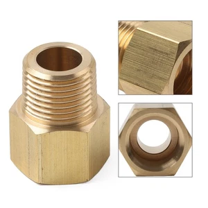 1 Stück 3/8" NPT Außen auf 3/8" NPT Innenrohr Reduzierstück Sechskantgewinde Adapter Gewinde - Bild 1 von 12