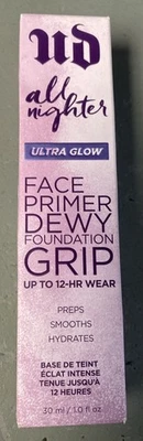 Urban Decay All Nighter Ultra Glow Face Primer Dewy Foundation Grip - 30ml/1.0oz - Image 1 of 2