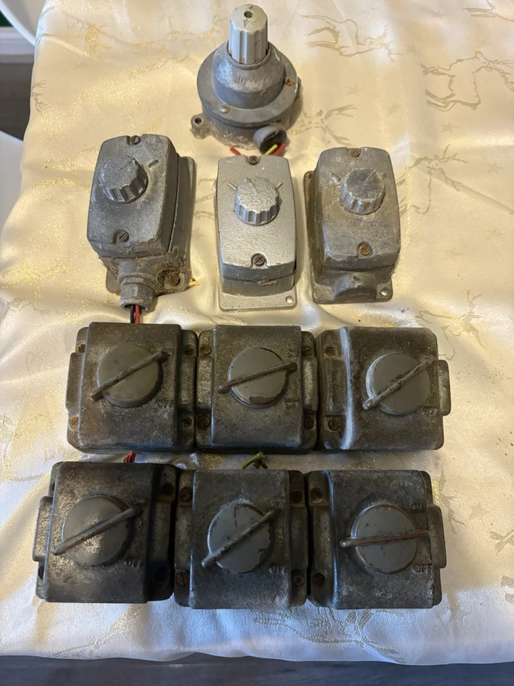 Industrial Light Switches Steampunk Vintage             10 items  - Image 1 of 1