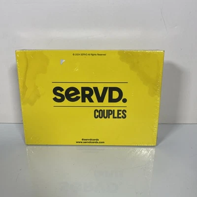 Servd Couples Adult Card Game Play Or Be Played 2 Players 18+ 2023 - Image 1 of 4