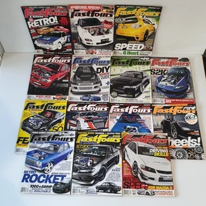 Fast Fours And Rotaries Magazines 2011 Complete Set  Of 14 Magazines JDM Imports - Picture 1 of 17