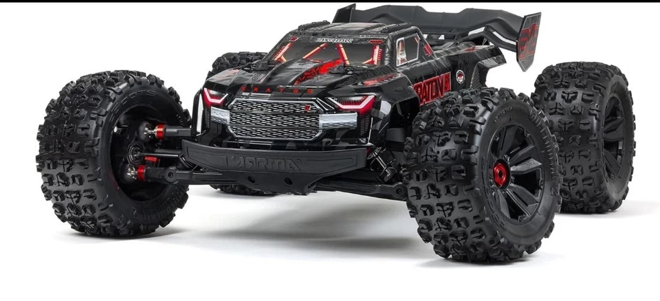 Arrma ARA5808V2T1 Kraton 1/5 EXB 8S RC 4x4 RTR Monster Truck Black - Image 1 of 3