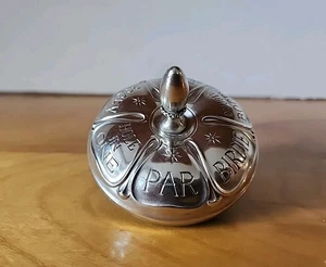 Antique Gorham Silver Executive Decision Maker Spinning Top Sterling & Ebony - Picture 1 of 12