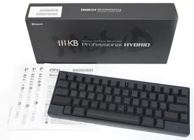 Fujitsu Happy Hacking Hybrid Keyboard Charcoal Bluetooth Japan Boxed - Image 1 of 4