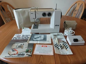 Máquina de coser eléctrica vintage Elna Elnita ZZ - Imagen 1 de 19