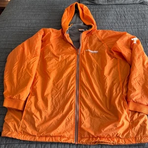 Vintage Red Oak Tennessee Volunteers 90s Orange Allwetter Kapuze Jacke Herren XXL - Bild 1 von 15