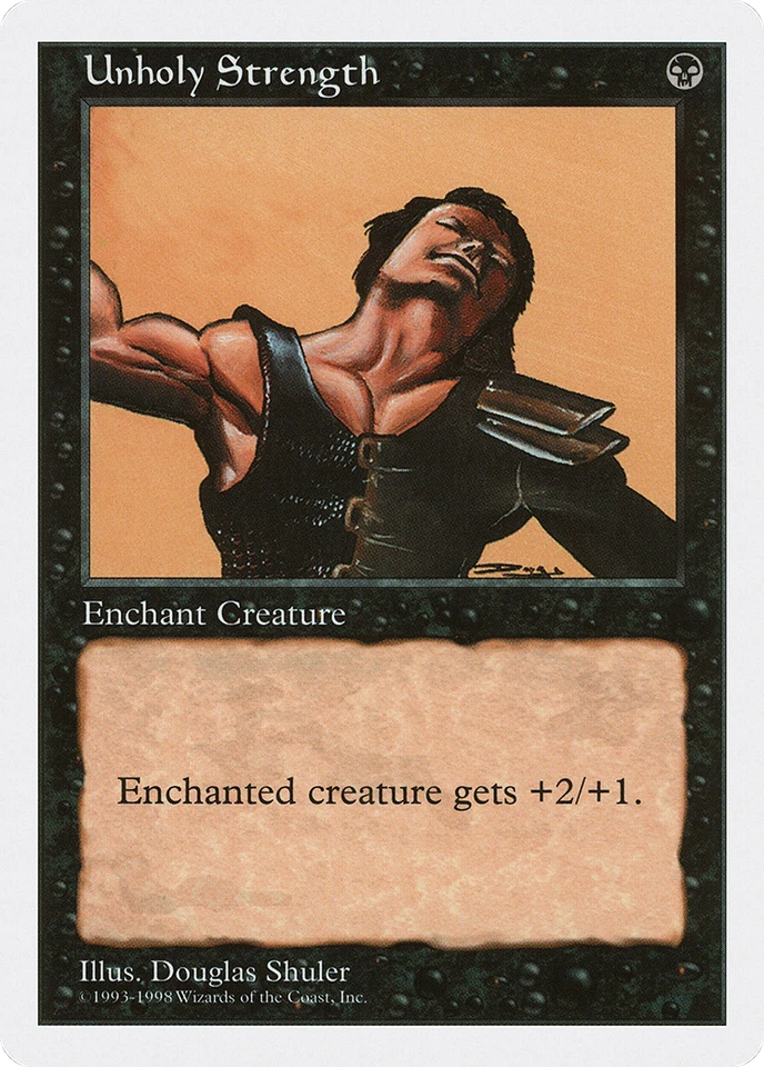 Unholy Strength #26 (HP) Anthologies ATH Magic MTG - Image 1 of 1