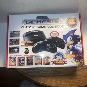 Sega Genesis Classic Mini Game Console w/ 80 Built-In Games  NEW SEALED Box