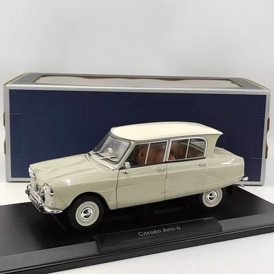 Norev 1/18 Scale Diecast 181529 - Citroen Ami 6 1965 - Pavos White - Image 1 of 4